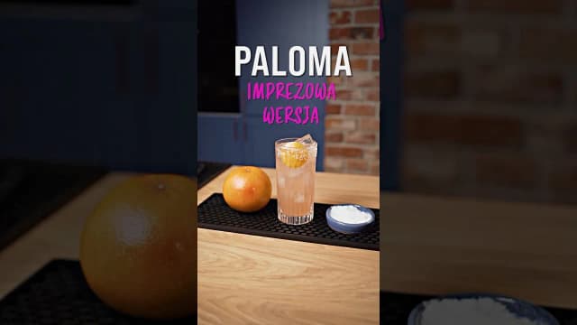 Paloma drink – przepis na orzeźwiający koktajl z tequilą i grejpfrutem Paloma drink – przepis na orzeźwiający koktajl z tequilą i grejpfrutem